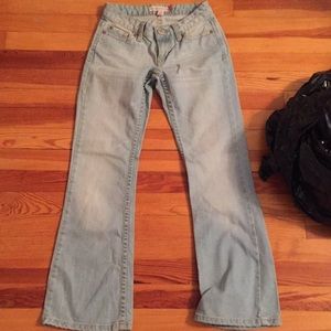 Light blue jeans